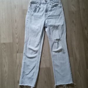 Women's Light Wash High Waisted Jeans